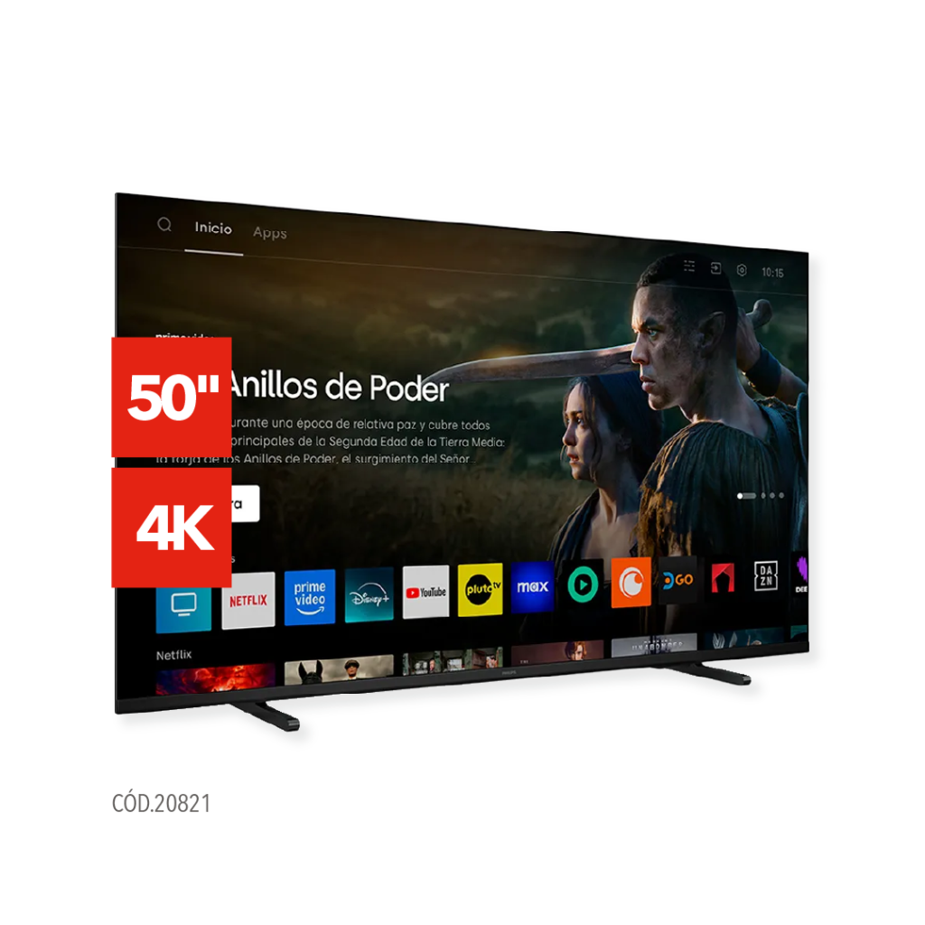 TV PHILIPS 50" SMART 4K TITAN