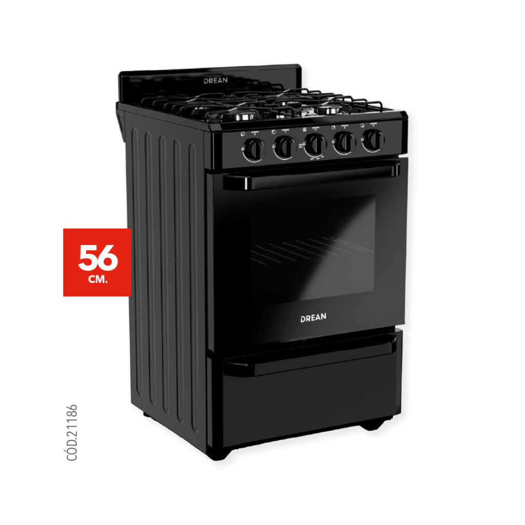 COCINA DREAN NEGRA 56CM MG