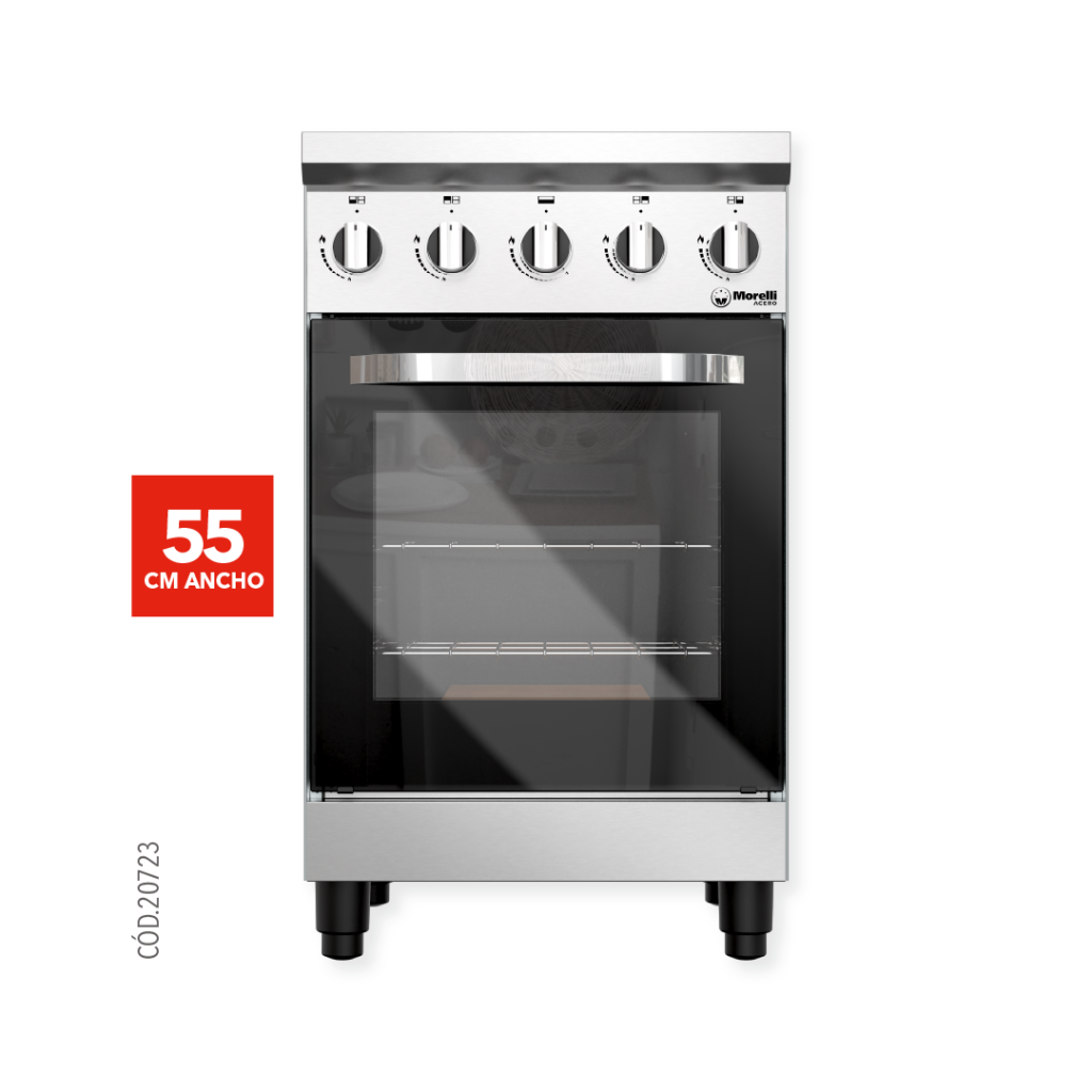 COCINA MORELLI ACERO