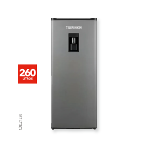 HELADERA TELEFUNKEN SILVER 260L