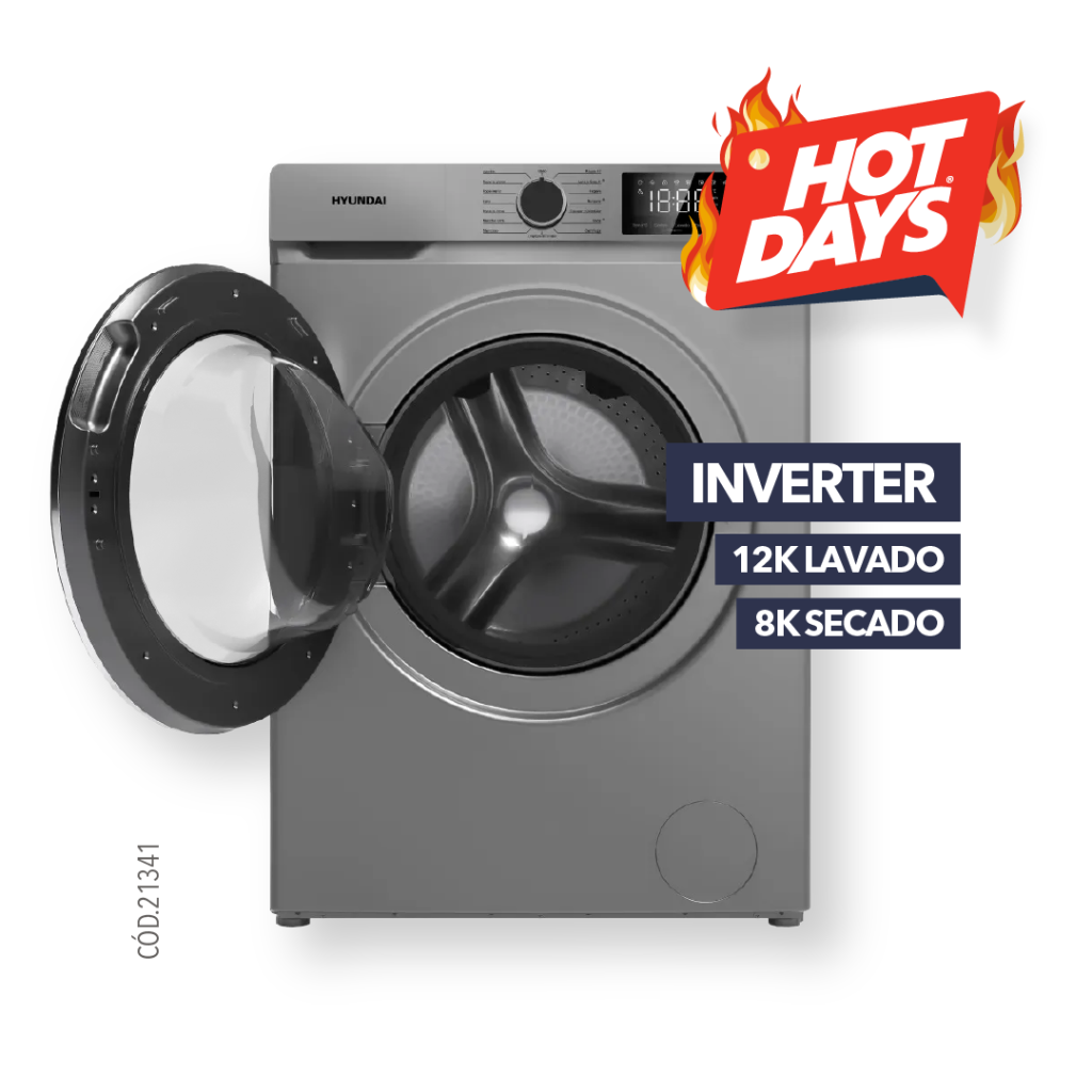 LAVASECARROPAS HYUNDAI C/F 1200RPM